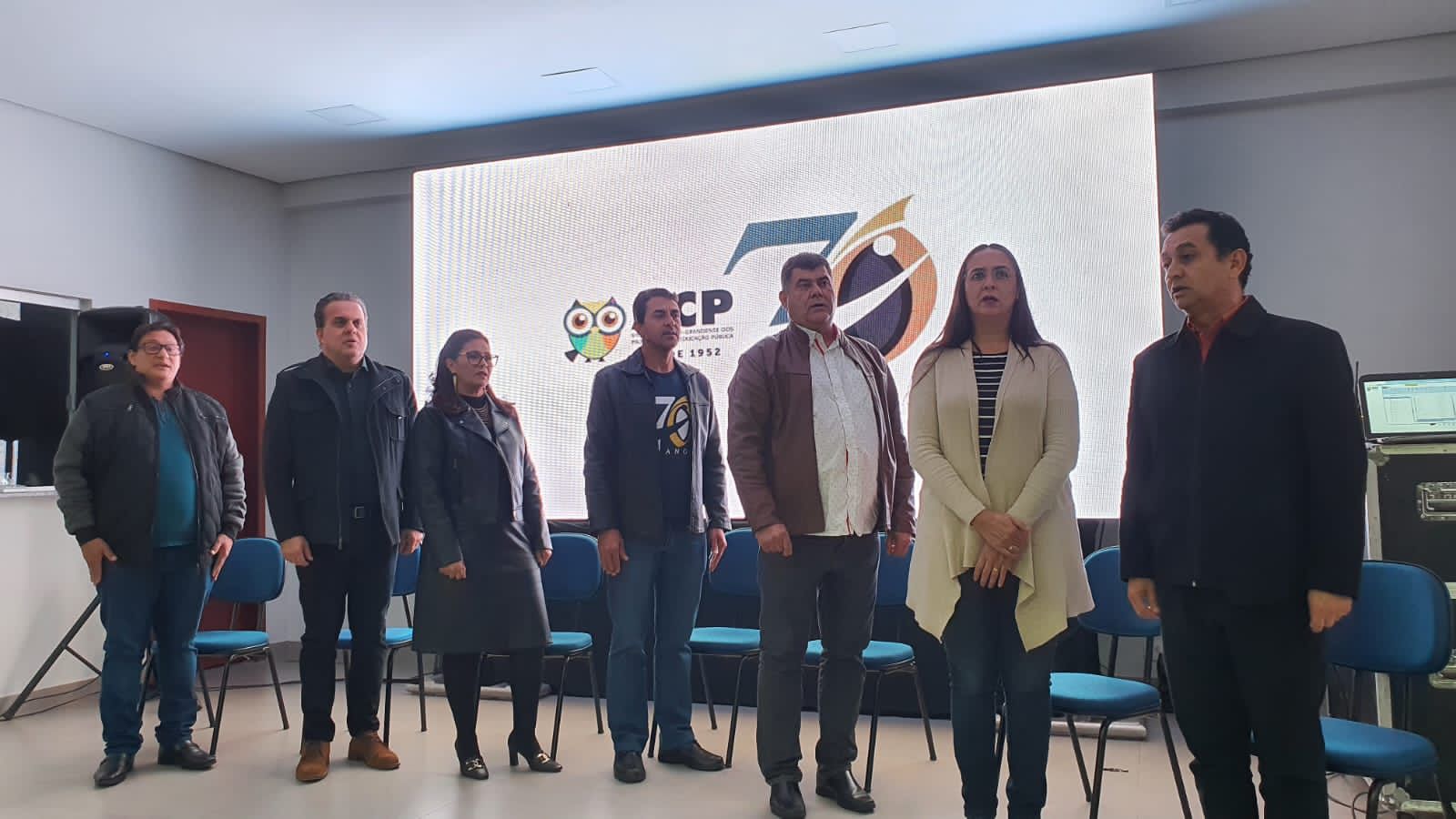 FETEMS parabeniza ACP pelos seus 70 anos de existência e destaca a importância do sindicato para a educação sul-mato-grossense