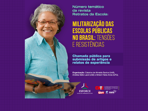 Prazo para submissão de resumo-proposta ao Dossiê Militarização das escolas públicas no Brasil é prorrogado para 30 de junho