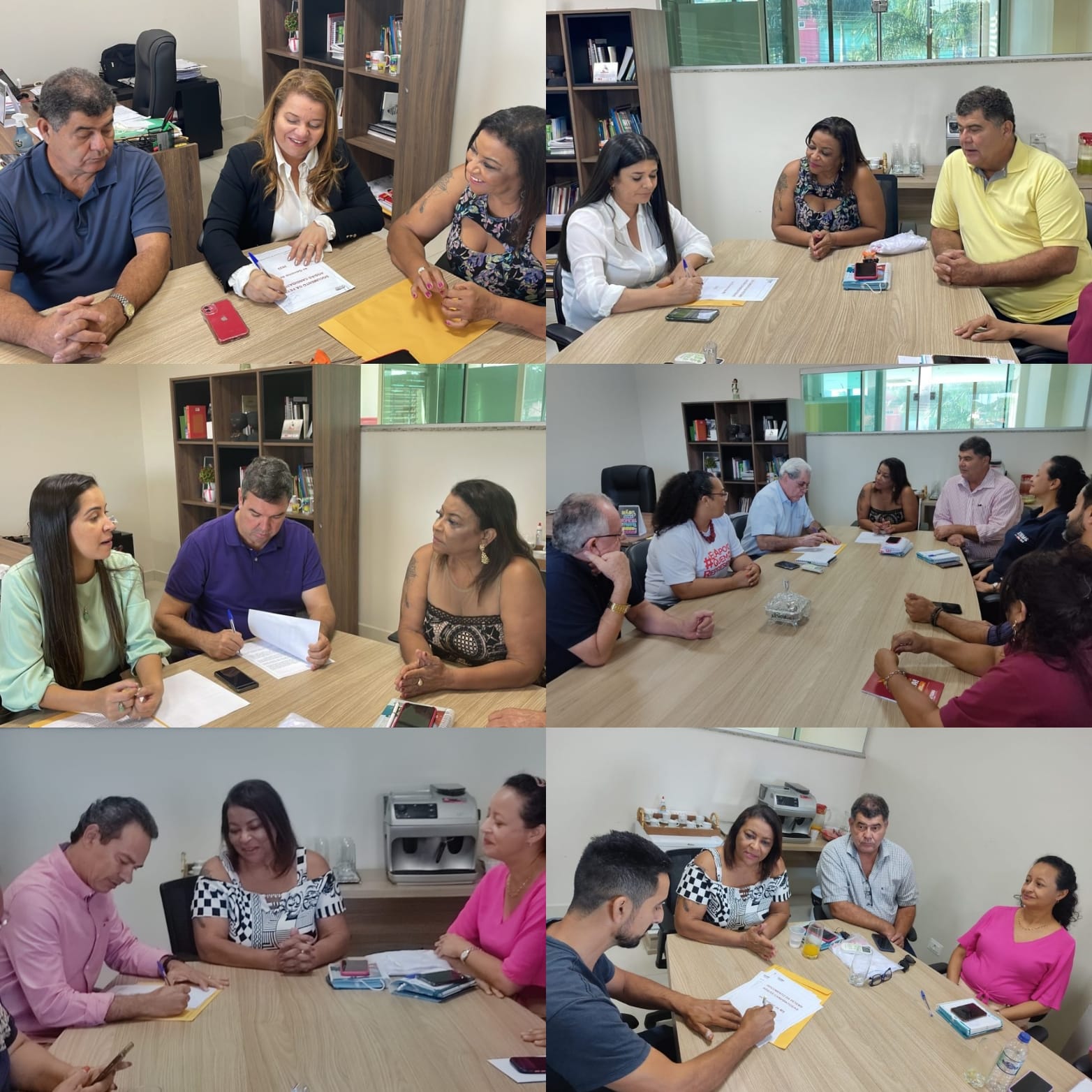 Pré-candidatos(as) assinam Carta da FETEMS com os Compromissos com a Educação Pública de Mato Grosso do Sul