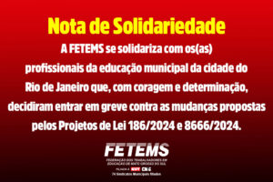 Nota de Solidariedade