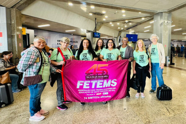 Delegação representa MS no Encontro Nacional de Aposentados(as), em Bento Gonçalves/RS