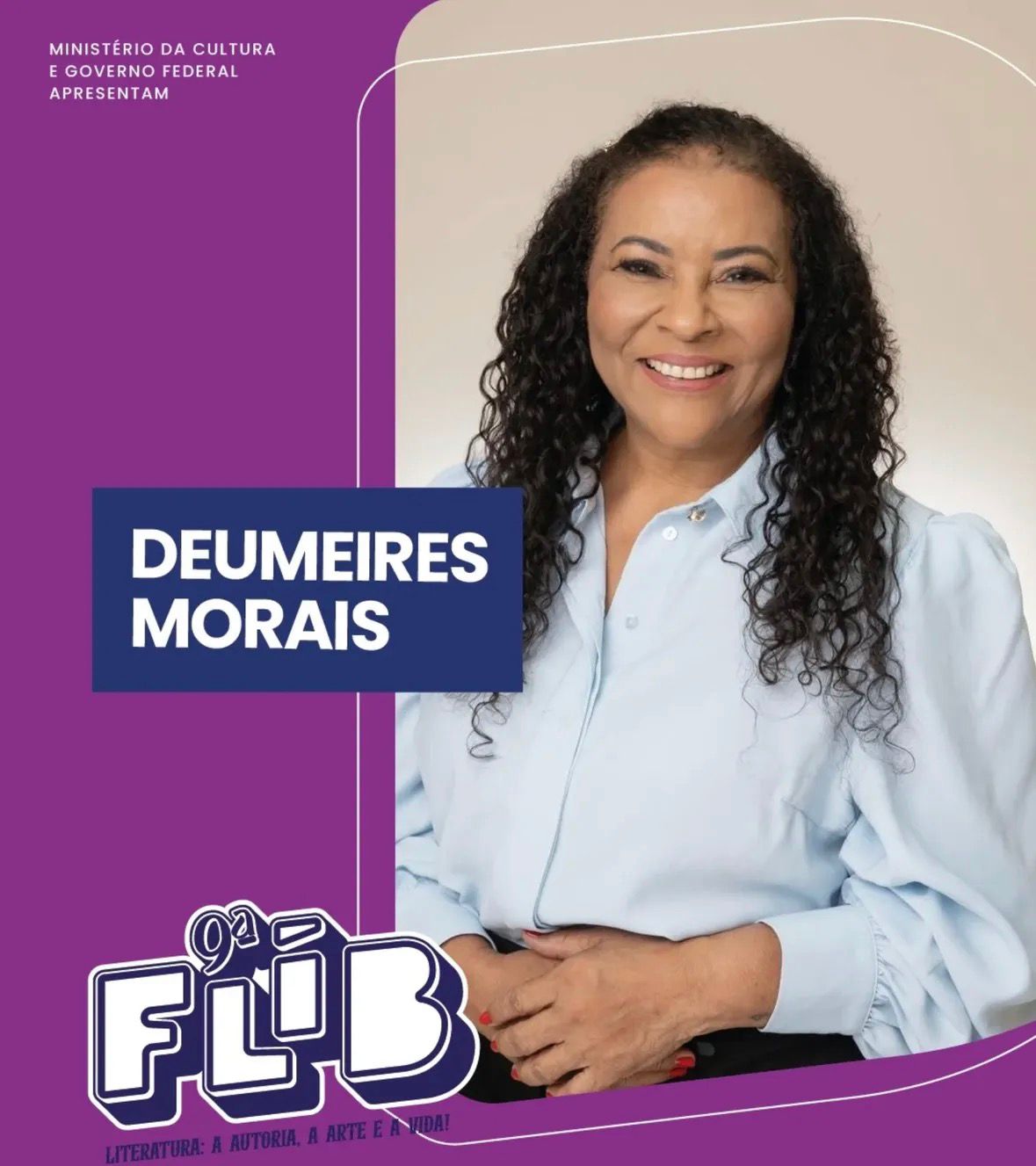 Presidenta da FETEMS participa de roda de conversa integrada por intelectuais negras e negros na FLIB