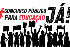 FETEMS e sindicatos realizam mobilização para cobrar concurso público para a Educação em MS