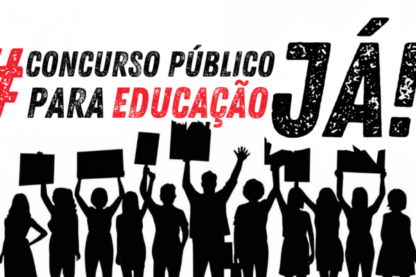 FETEMS e sindicatos realizam mobilização para cobrar concurso público para a Educação em MS