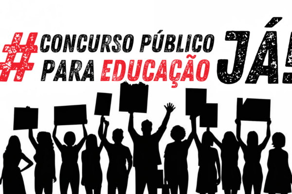 FETEMS e sindicatos realizam mobilização para cobrar concurso público para a Educação em MS