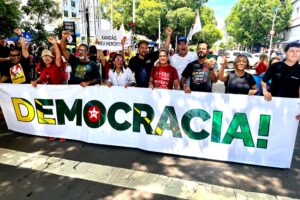FETEMS participa de Mobilização Nacional em Defesa da Democracia e Contra Retrocessos