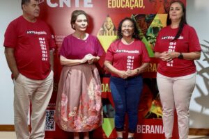 Eleição de Fátima Silva para a presidência da CNTE é motivo de orgulho para a FETEMS