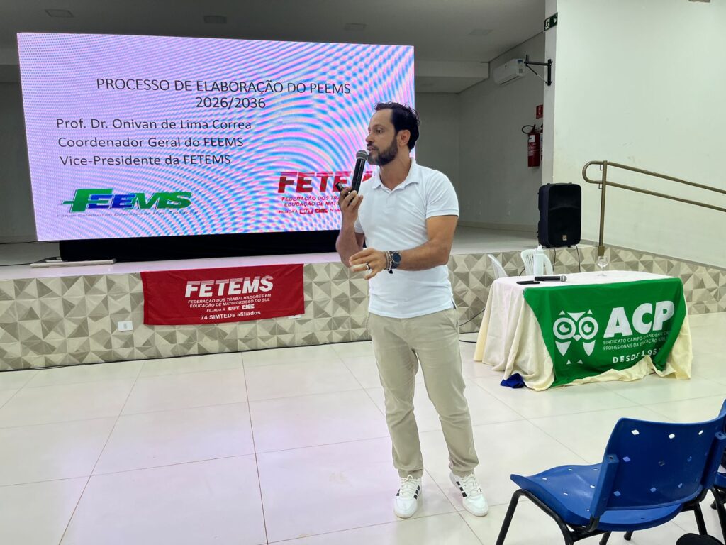 Plano Estadual de Educação e o novo PNE: Onivan destaca metas, desafios e a importância da participação social