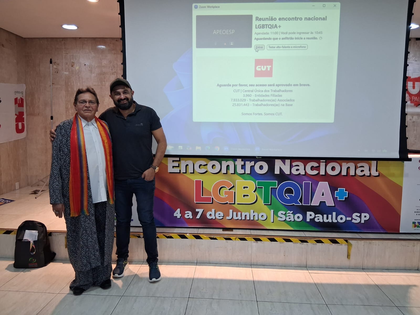 FETEMS participa do 7º Encontro LGBTQIA+ da CUT em São Paulo e debate eleições, direitos e mundo do trabalho