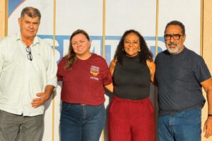 FETEMS visita SIMTED Rio Brilhante e debate fortalecimento da organização sindical