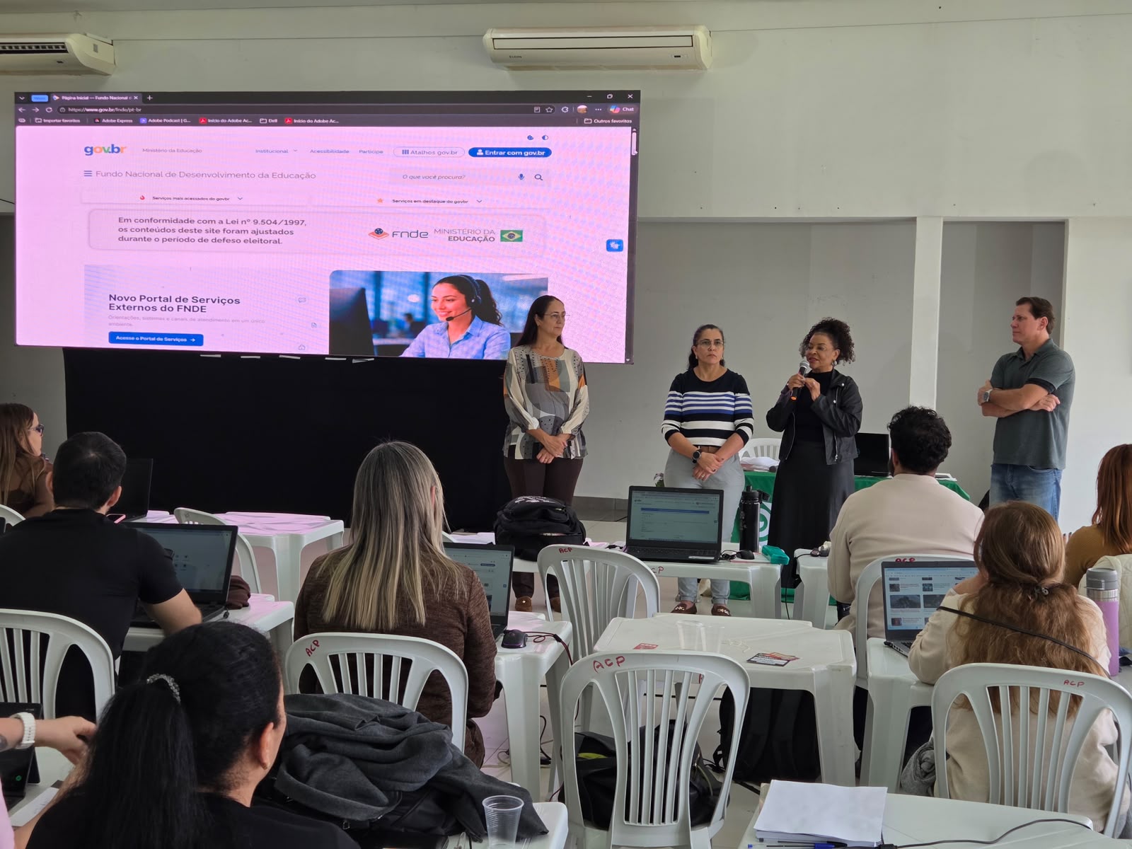 FETEMS participa de formação sindical sobre Fundeb promovida pela ACP