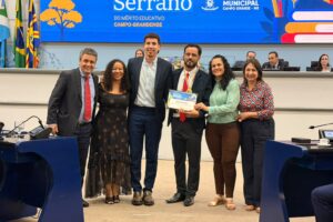 Vice-presidente da FETEMS, Onivan Correa, recebe Medalha Legislativa do Mérito Educativo Campo-grandense