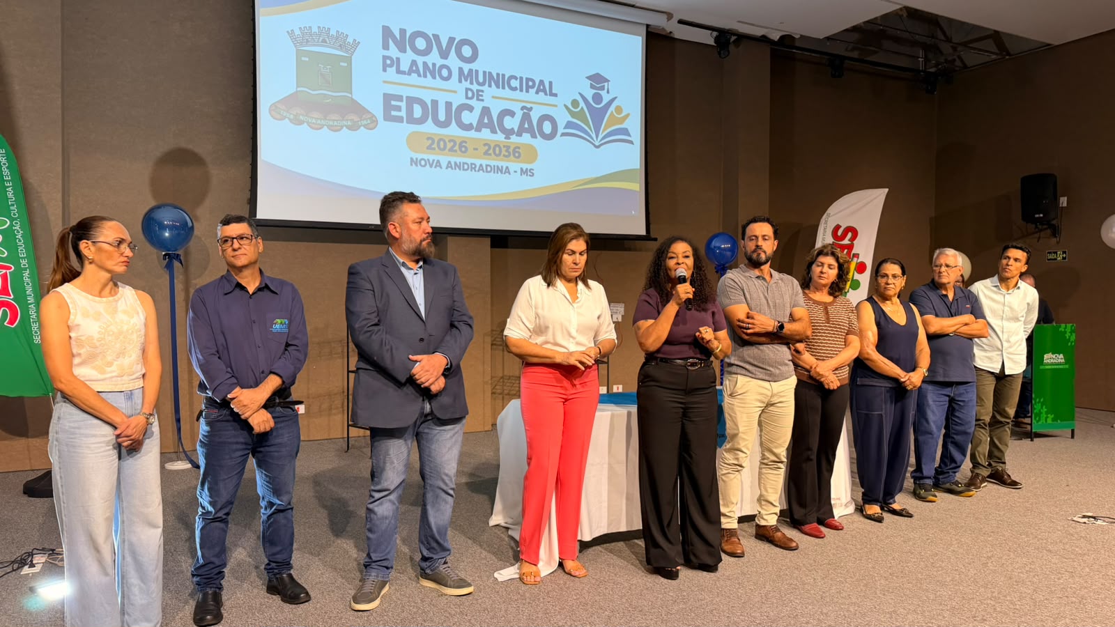 FETEMS participa de Seminário para construção do Plano Municipal de Educação de Nova Andradina